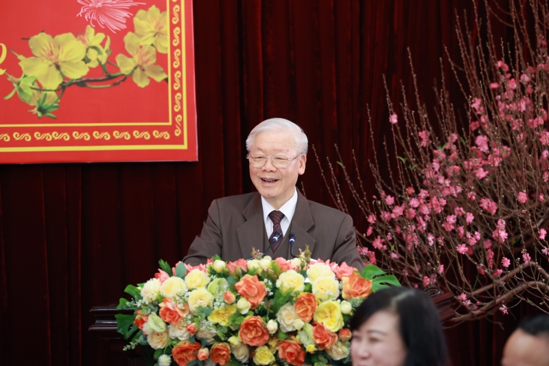 Tổng Bí thư Nguyễn Phú Trọng: Bắc Ninh cần quyết tâm cao hơn, hành động mạnh mẽ hơn (24/1/2022)